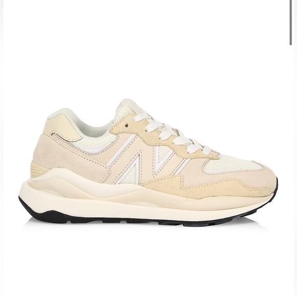 New Balance 57/40 sneaker in Sea Salt Taupe - Picture 1 of 6
